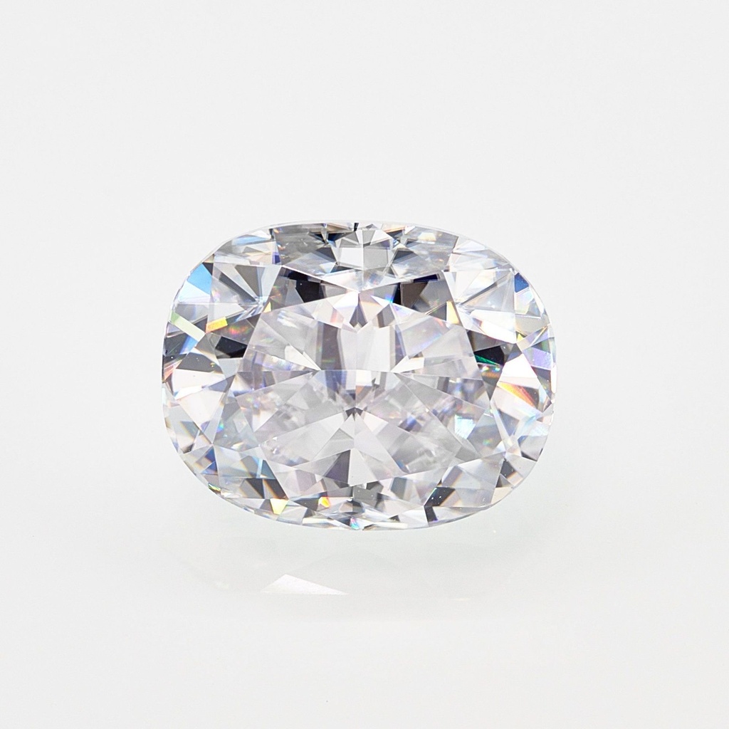 Loose Moissanite White Clean Criss Cut Elongated Cushion 14.00 x 12.00 MM