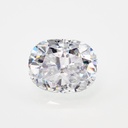 Loose Moissanite White Clean Criss Cut Elongated Cushion 14.00 x 12.00 MM