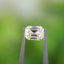 Loose Moissanite Yellow Clean Emerald Cut 7.00 x 5.00 MM