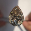 Loose Moissanite Yellow Clean Pear Cut 7.00 x 5.00 MM