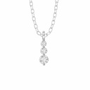 Round Diamond Pendant For Women