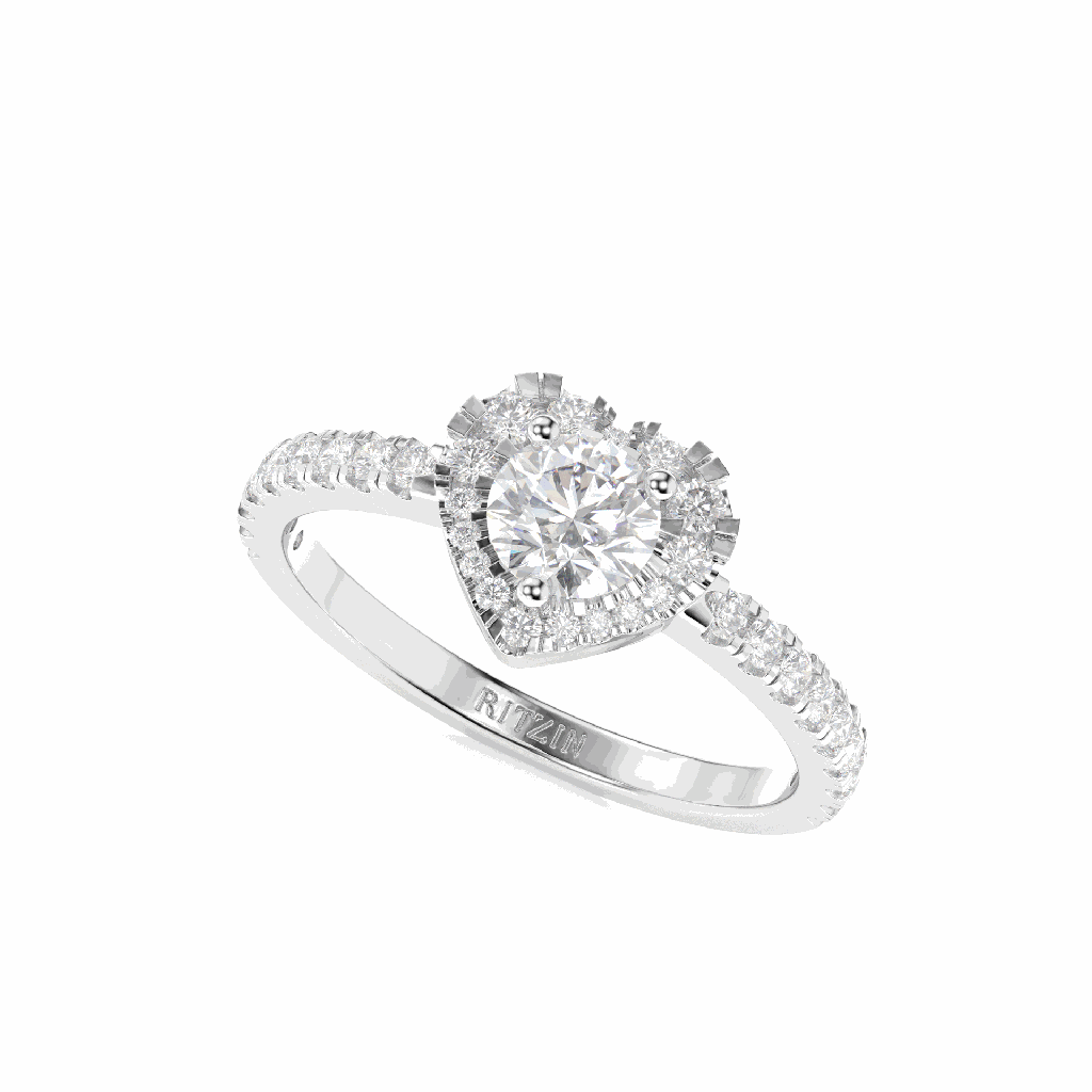 Round Diamond Women Ring