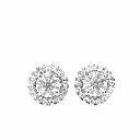 Round Diamond Stud Earring