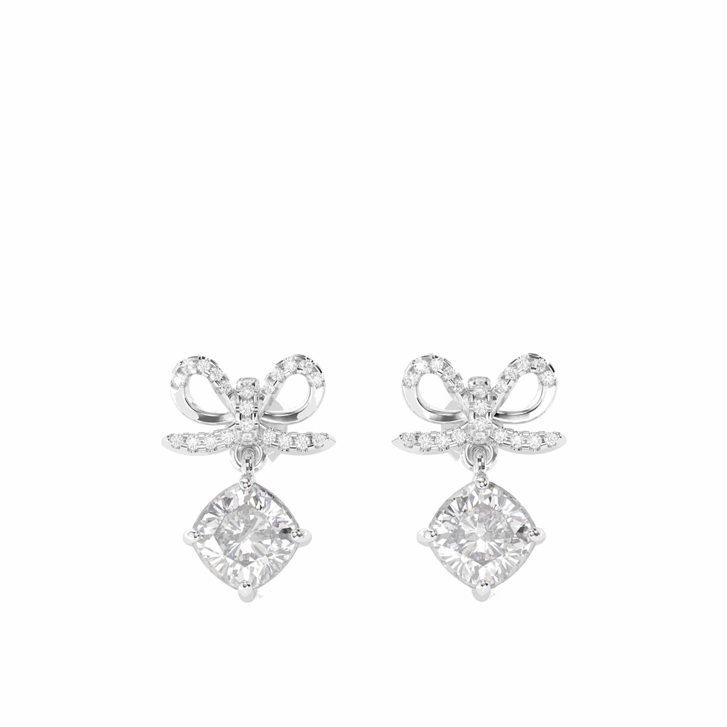 Cushion Cut Stone Earring For Women
