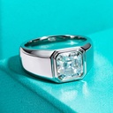 Asscher Cut Ring for Women