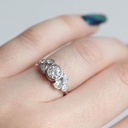 Round Diamond Engagement Ring For Women Ring