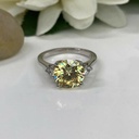 Round Diamond Engagement Ring for Women Ring