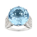 Round Diamond Engagement Ring for Her