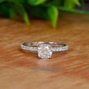 Cushion Diamond Engagement Ring for Women