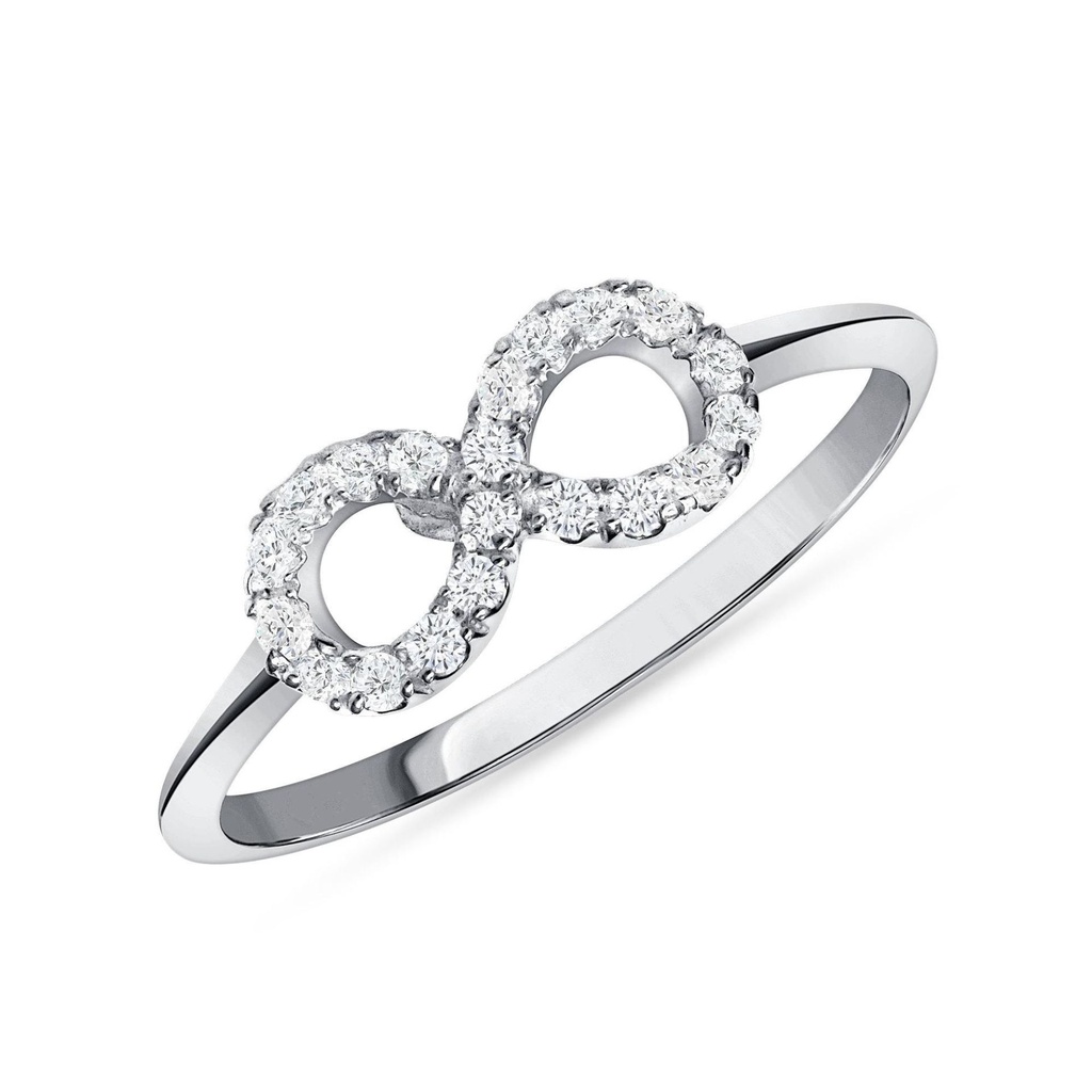  Infinity Natural Round Diamond Band