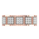 Round Men's Diamond Ring