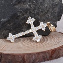 Round Cut Stone Pendent For Her