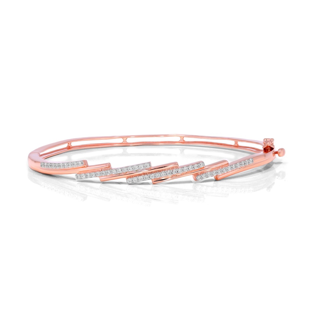  Round Diamond Designer Bangle