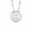 Round Diamond Fancy Pendant For Women
