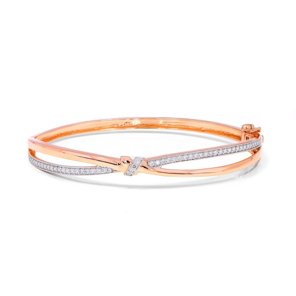  Round Diamond Designer Bangle 