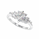 Princess Diamond Engagement Ring for Women