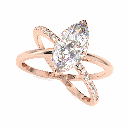 Marquise Diamond Engagement Ring for Women