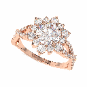 Round Diamond Engagement Ring for Women