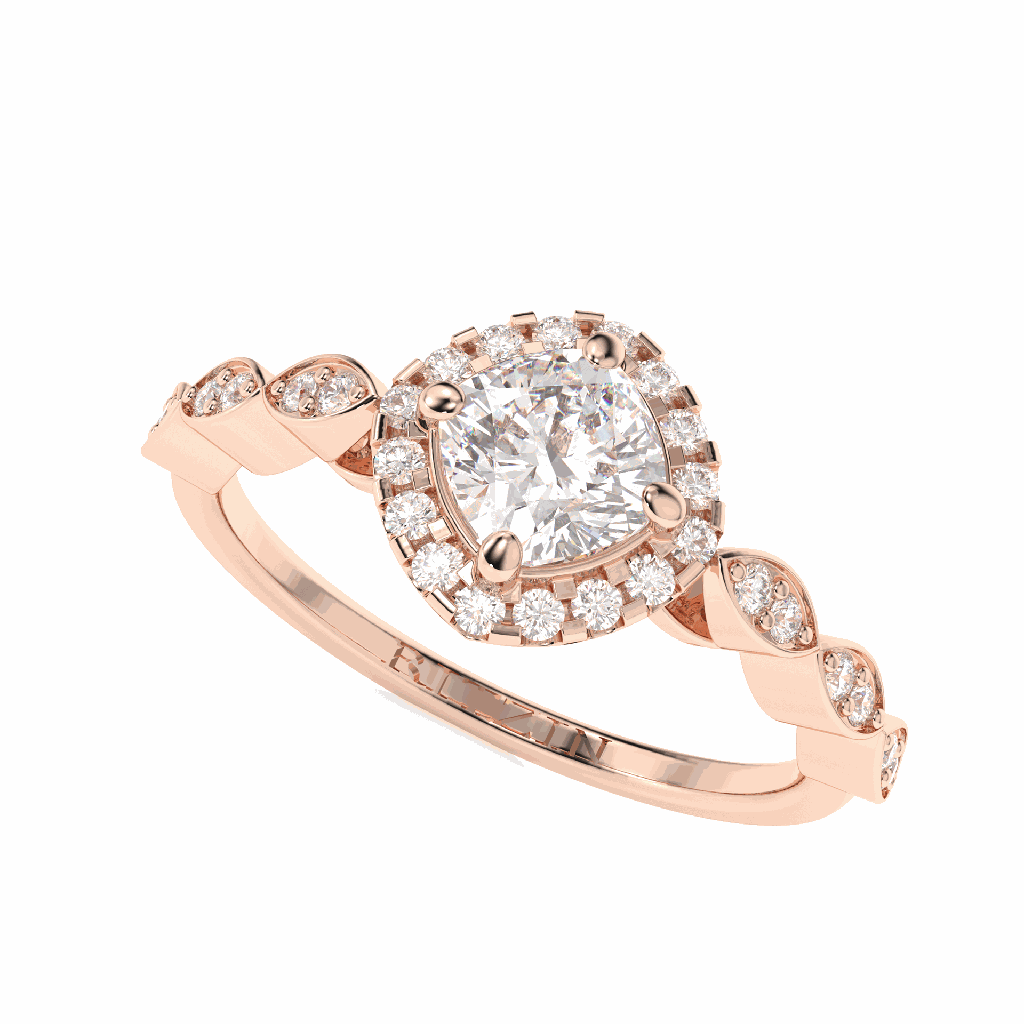 Cushion Diamond Engagement Ring for Her