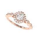 Cushion Diamond Engagement Ring for Her