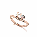 Pear Diamond Fancy Engagement Ring for Her