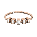  Baguette Diamond  Wedding Band For Women