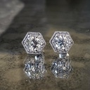  Round Cut Diamond Stud Earring For Women