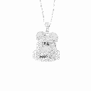 Round Diamond Hip Hop Necklace 