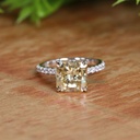 Princess Diamond Engagement Ring for Women