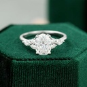 Oval Cut Diamond 7 Stone Ring for her