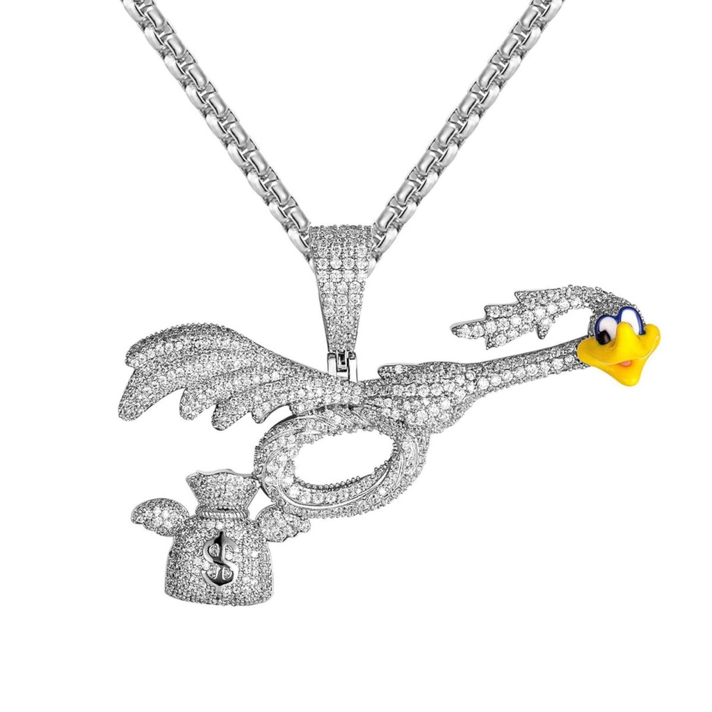 Hip Hop Moissanite Diamond Pendant 