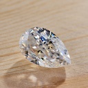 Loose Moissanite White Clean Pear Cut 10.00 x 8.00 MM