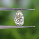 Loose Moissanite Off White Clean Pear Cut 8.00 x 6.00 MM