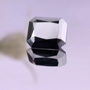 Loose Moissanite Jet Black Clean Square Radiant Cut 9.00 MM