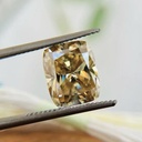 Loose Moissanite Brown Clean Elongated Cushion Cut 13.00 x 11.00 MM