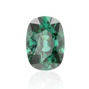 Loose Moissanite Emerald Vivid Green Clean Elongated Cushion Cut 13.00 x 11.00 MM