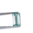 Loose Moissanite Blue Clean Baguette Cut 17.00 x 8.50 MM