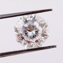 Loose Moissanite White Clean Octagon Cut 8.00 MM