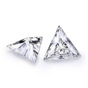 Loose Moissanite White Clean Triangle Cut 5.50 MM