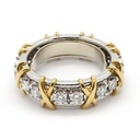 Round Band Diamond Eternity Band For Women