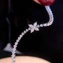 Round And Marquise Diamond Tennis Bracelet For Women