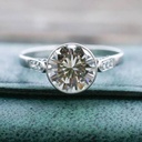  Round Cut Vintage Engagement Ring For Women