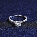 Round Cut Diamond Engagement Ring For Women
