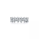 Round & Marquise Ct Eternity Wedding Band for Women