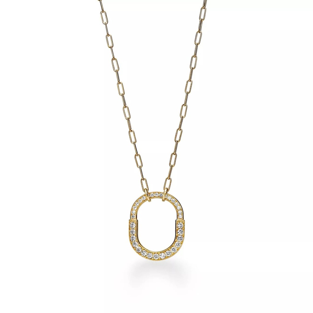 Yellow Gold Wedding Pendant for Women