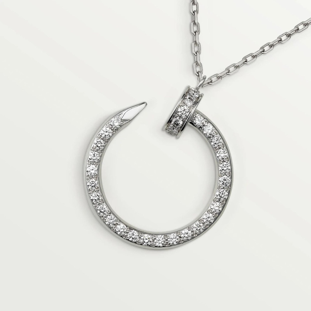  Round Cut Diamond Shaped Unique Pendant For Women
