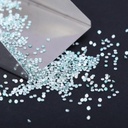 Loose Moissanite Blue Clean Round Cut 1.00 MM