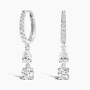 Round & Pear Cut Drop/Dangle Earrings For Women
