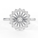 Starburst Diamond Ring in Gold - Dazzling Celestial Design, Ethical Fine Jewelry, Unique Statement Piece