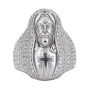 Round Cut Diamond Unique Big Hip Hop Ring for Men